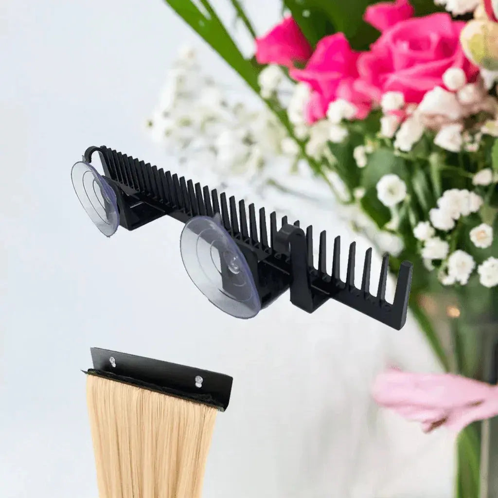 1 Pieces Hair Extension Holder Hair Extension Hanger Wig Storage Display Light Weight Hair Extension Tool wig stand for Salon - ACHETE LTD