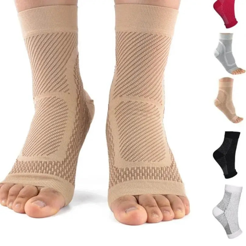 1pair Neuropathy socks,Ankle brace Socks and Tendonitis compression socks For Pain Relief,Ankle compression sleeve for swelling - ACHETE LTD