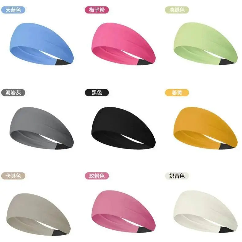 1PC Nylon Sports Yoga Hair Band Running Absorb Headband Women Men Adjustable Make Up Hair Accessories Headwrap - ACHETE LTD