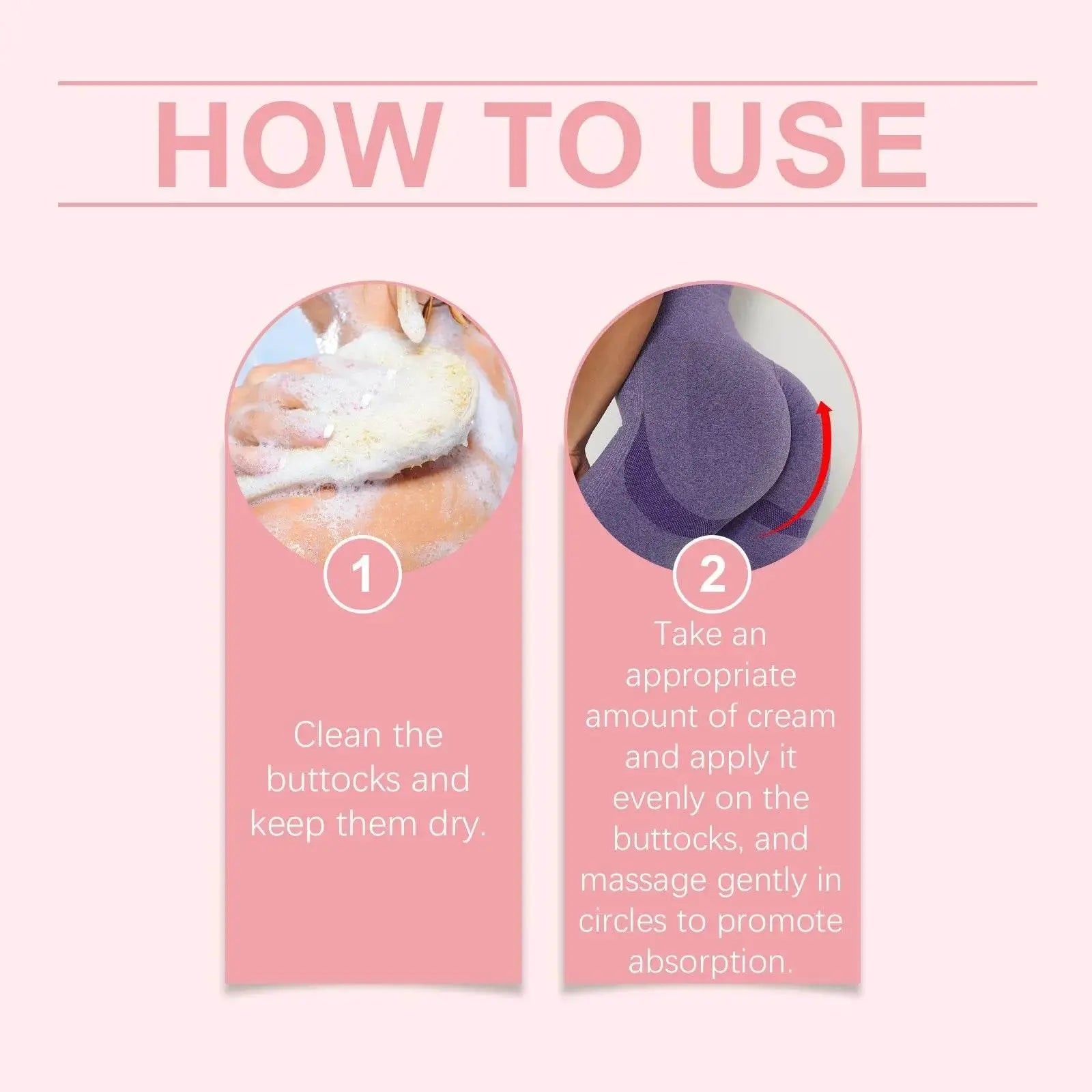 100g Lift Firm Booty Mask,Line Lightening Cream,improve Buttocks Skin,Deeply Moisturize The Skin,Effectively Tighten Loose Skin - ACHETE LTD