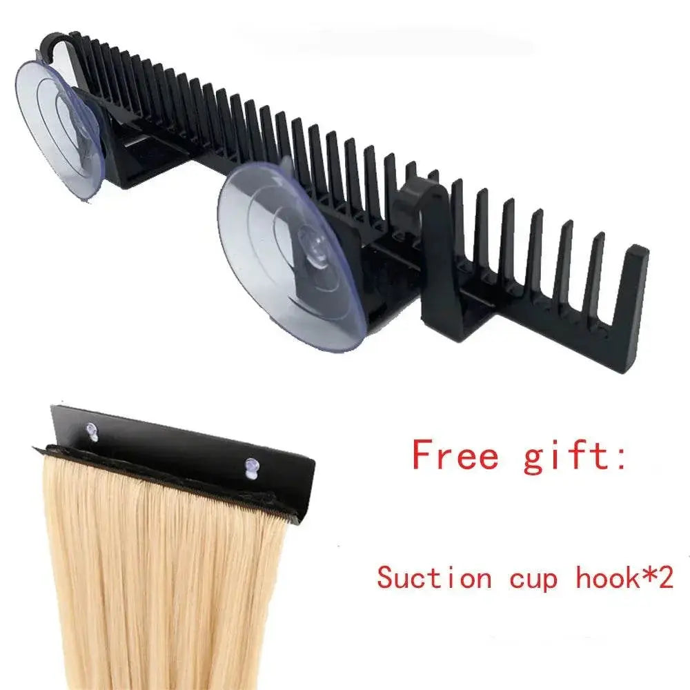 1 Pieces Hair Extension Holder Hair Extension Hanger Wig Storage Display Light Weight Hair Extension Tool wig stand for Salon - ACHETE LTD
