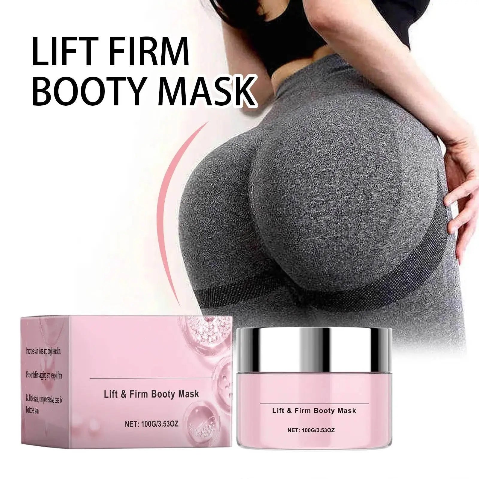 100g Lift Firm Booty Mask,Line Lightening Cream,improve Buttocks Skin,Deeply Moisturize The Skin,Effectively Tighten Loose Skin - ACHETE LTD