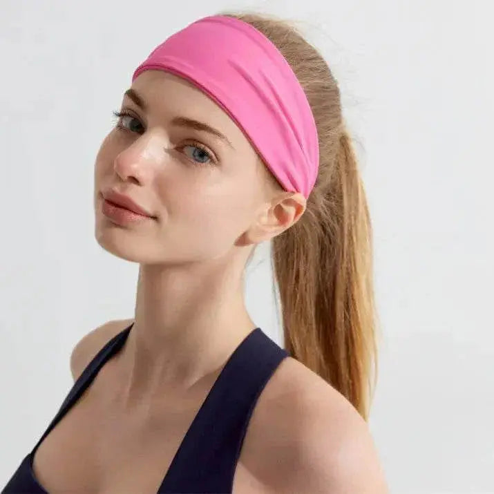 1PC Nylon Sports Yoga Hair Band Running Absorb Headband Women Men Adjustable Make Up Hair Accessories Headwrap - ACHETE LTD