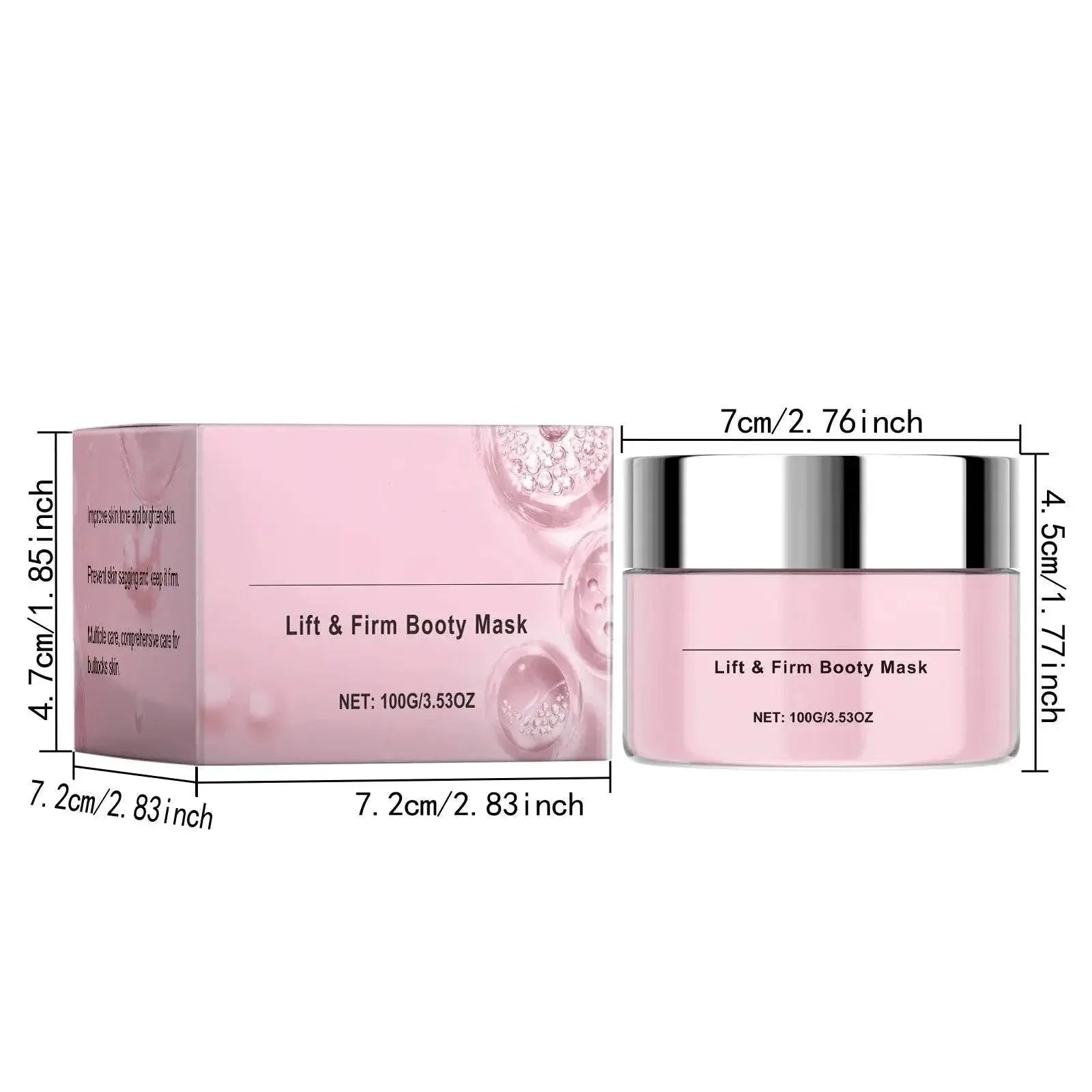 100g Lift Firm Booty Mask,Line Lightening Cream,improve Buttocks Skin,Deeply Moisturize The Skin,Effectively Tighten Loose Skin - ACHETE LTD