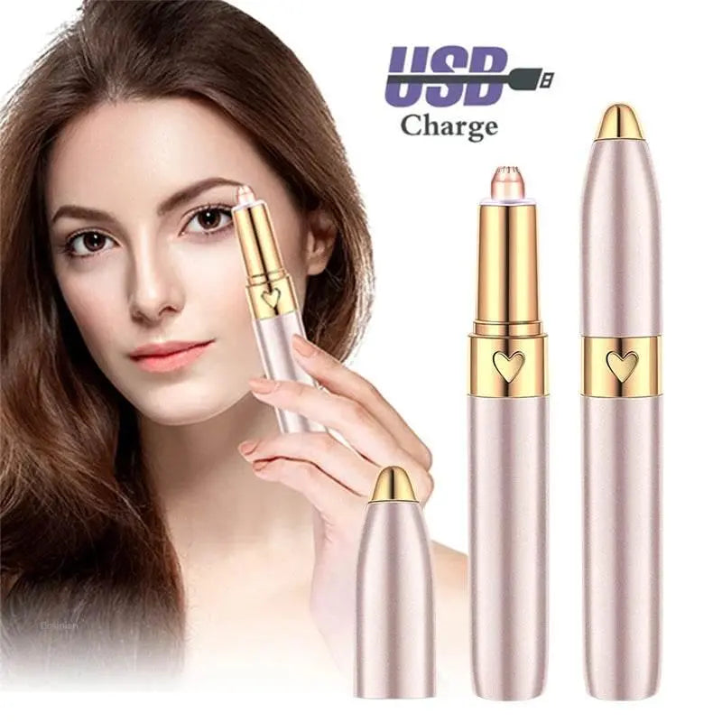 Rechargeable Eyebrow Trimmer.