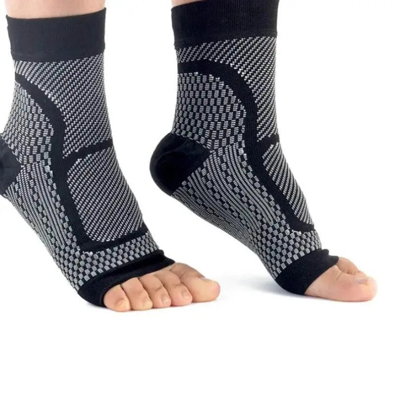 1pair Neuropathy socks,Ankle brace Socks and Tendonitis compression socks For Pain Relief,Ankle compression sleeve for swelling - ACHETE LTD