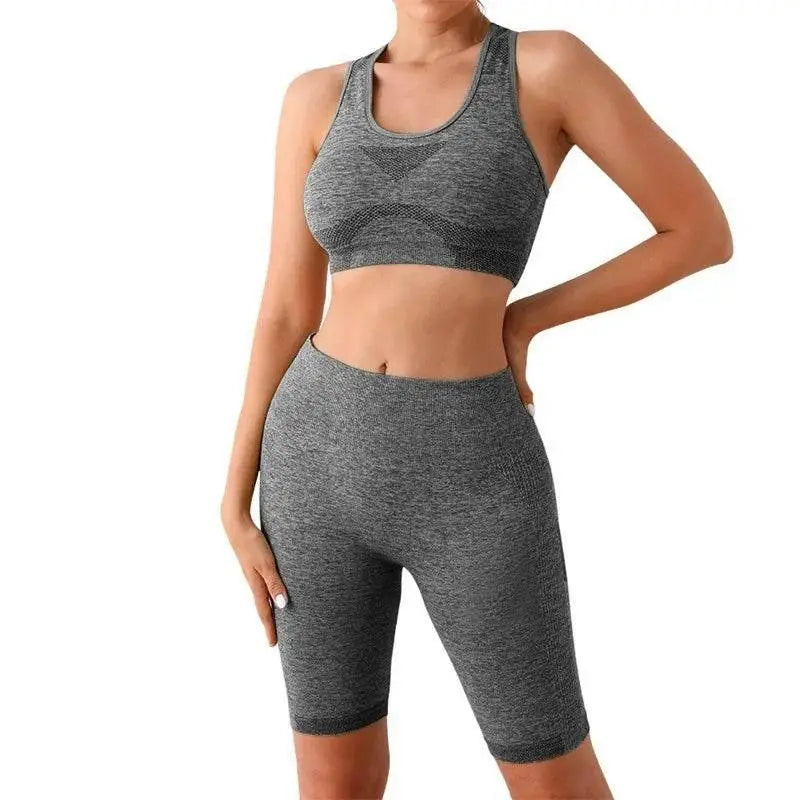 breathable yoga set comfortable and elastic workout clothes yoga set for women Customizable - ACHETE LTD