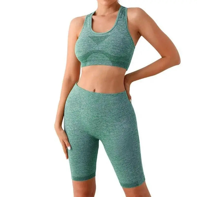 breathable yoga set comfortable and elastic workout clothes yoga set for women Customizable - ACHETE LTD