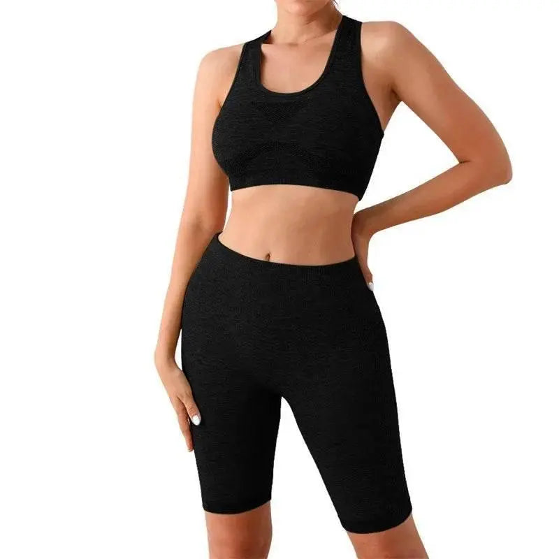 breathable yoga set comfortable and elastic workout clothes yoga set for women Customizable - ACHETE LTD