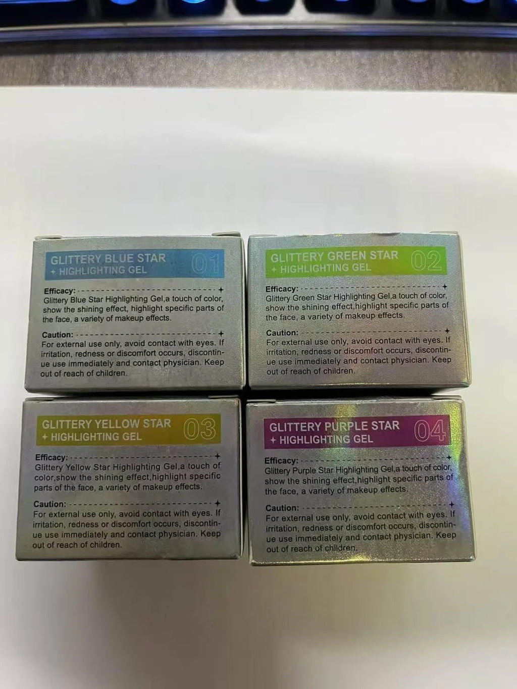 Magic Full Body Sculpting Fairy Dust Highlighting Slap-On Highlighting Powder Glitter - Pearlescent collarbone and face glitter perfect for Christmas - ACHETE LTD