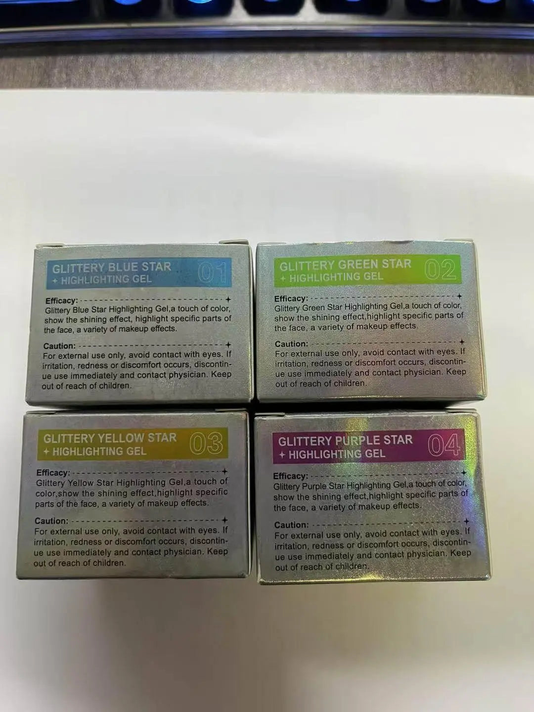 Magic Full Body Sculpting Fairy Dust Highlighting Slap-On Highlighting Powder Glitter - Pearlescent collarbone and face glitter perfect for Christmas - ACHETE LTD