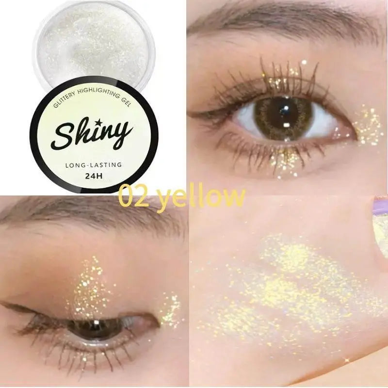 Magic Full Body Sculpting Fairy Dust Highlighting Slap-On Highlighting Powder Glitter - Pearlescent collarbone and face glitter perfect for Christmas - ACHETE LTD