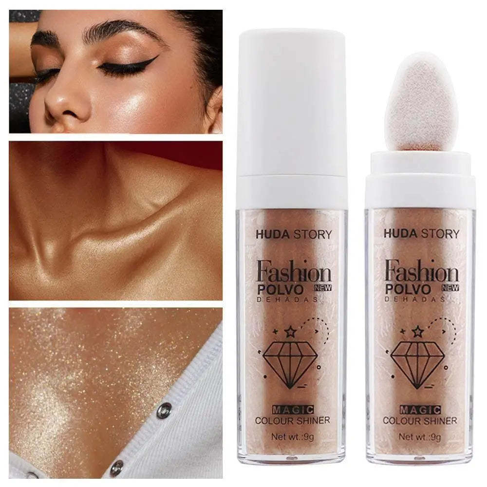 Fairy Dust Highlighting Powder - Full Body Pearlescent Glitter for Face and Eyes, Sparkling Halloween Body Glitter - ACHETE LTD