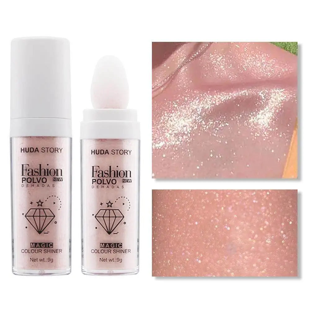 Fairy Dust Highlighting Powder - Full Body Pearlescent Glitter for Face and Eyes, Sparkling Halloween Body Glitter - ACHETE LTD