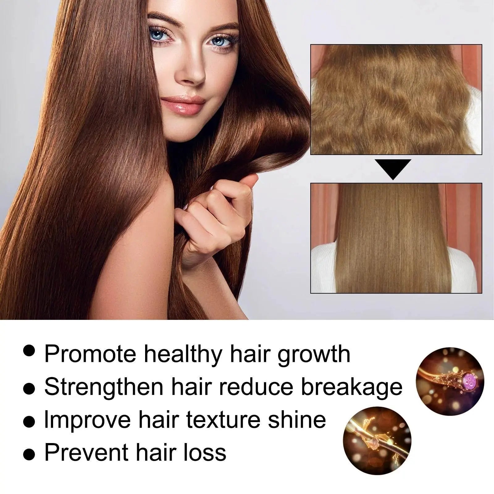 Batana essential oil Smooth hair, anti-fall moisturizing skin care essential oil - ACHETE LTD