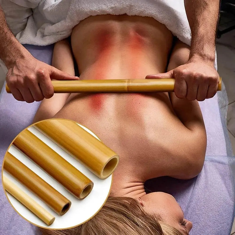 Natural Bamboo Massage Sticks Wood Therapy Maderoterapia SAP Scraping Stick Cellulite Gua Sha Massage Muscle Pain Relief - ACHETE LTD