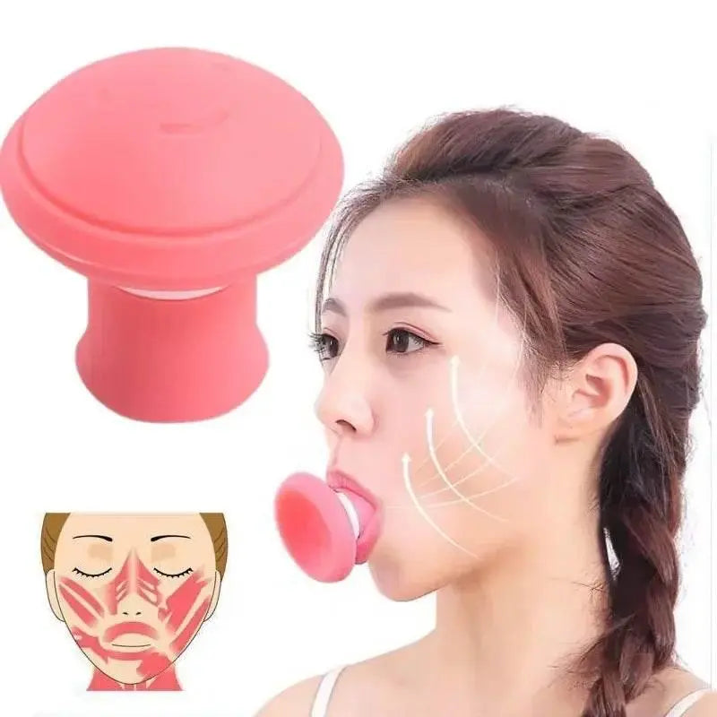 Jawline Exerciser V Face Facial Lifter Double Chin Remover Skin Care Firming Expression Exerciser - ACHETE LTD