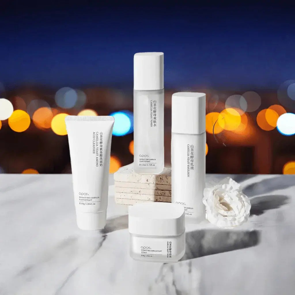 Camellia Water and Lotion Set Lotion & Facial Cream Hydrating, Moisturizing and Oil Controlling Anti-Acne Lotion Skin Care Products Student Party Repair - ACHETE LTD