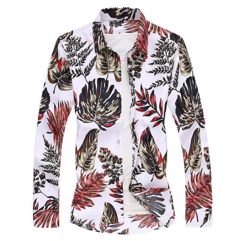 Summer New Men Shirt Large Size Printing - ACHETE LTD