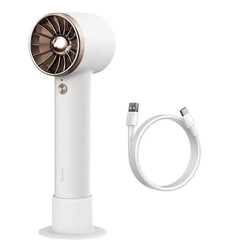 Compact Handheld Cooling Fan.
