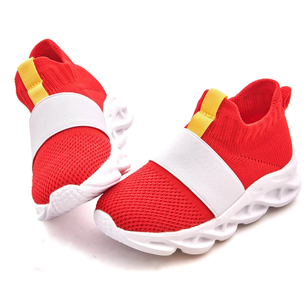 Sonic Shoes For Boys Kids Sonic Zapatillas Sonic Red Sonic Shoes For Kids Boys Girls Cartoon Anime Sonic Games Shoes - ACHETE LTD