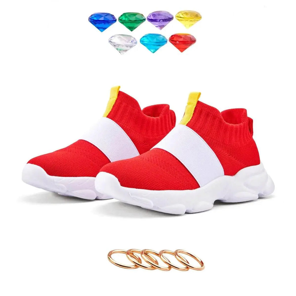 Sonic Shoes For Boy Kids Zapatos de Sonic Sonic Zapatillas Sonic Red Tenis Sonic Shoes For Boys Cartoon Anime Sonic Shoes - ACHETE LTD