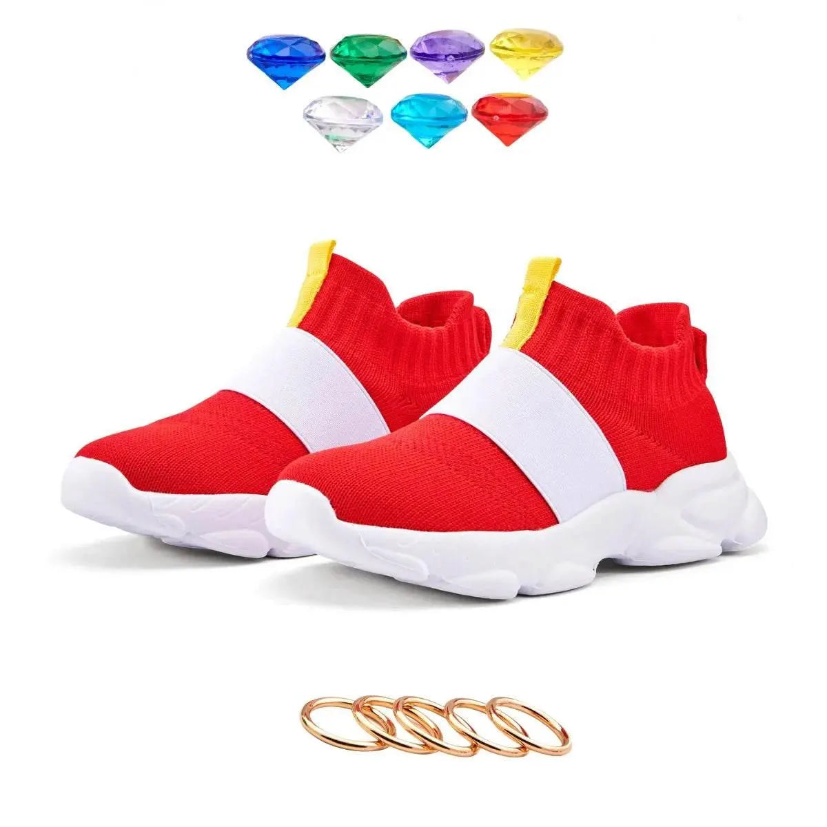 Sonic Shoes For Boy Kids Zapatos de Sonic Sonic Zapatillas Sonic Red Tenis Sonic Shoes For Boys Cartoon Anime Sonic Shoes - ACHETE LTD