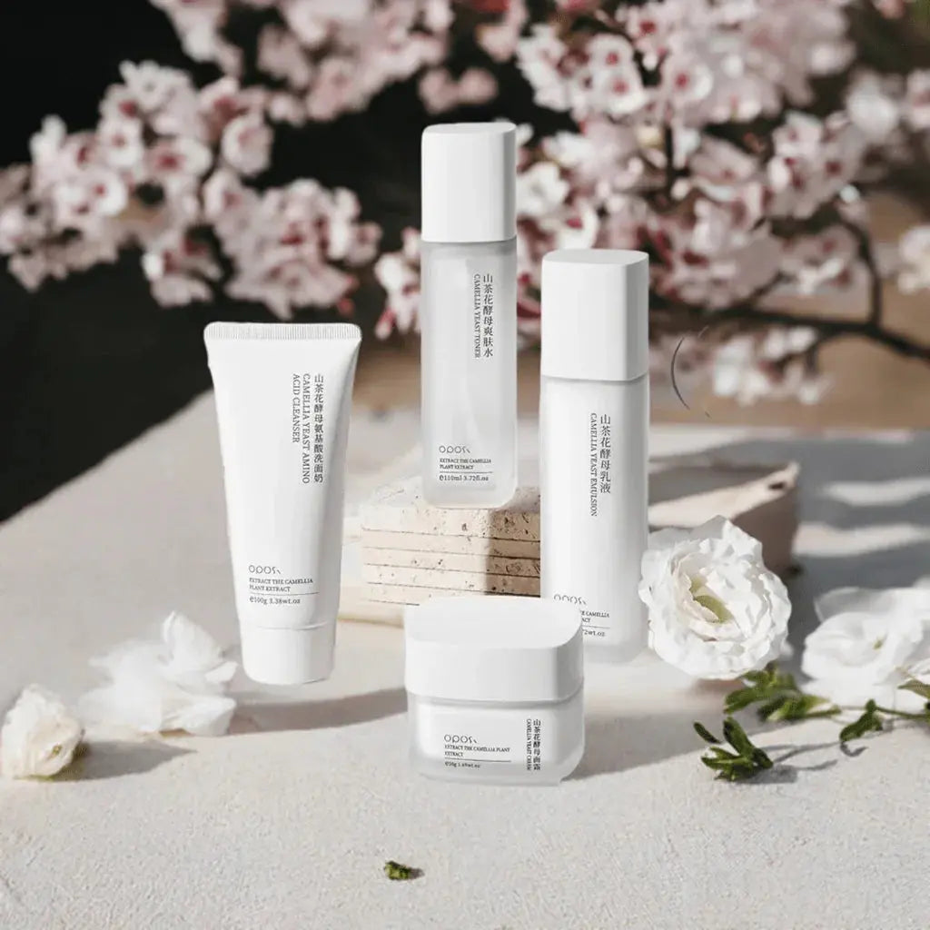 Camellia Water and Lotion Set Lotion & Facial Cream Hydrating, Moisturizing and Oil Controlling Anti-Acne Lotion Skin Care Products Student Party Repair - ACHETE LTD