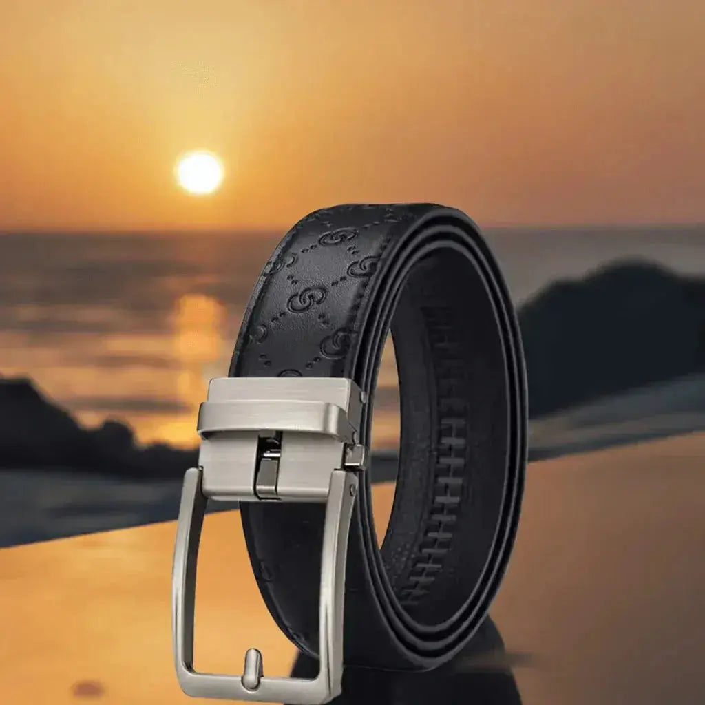 OYIFAN Brand Luxury Men's Belt Click Buckle Ratchet Belt Men Business Casual Automatic Belt Men Fashion Designer Belt - ACHETE LTD