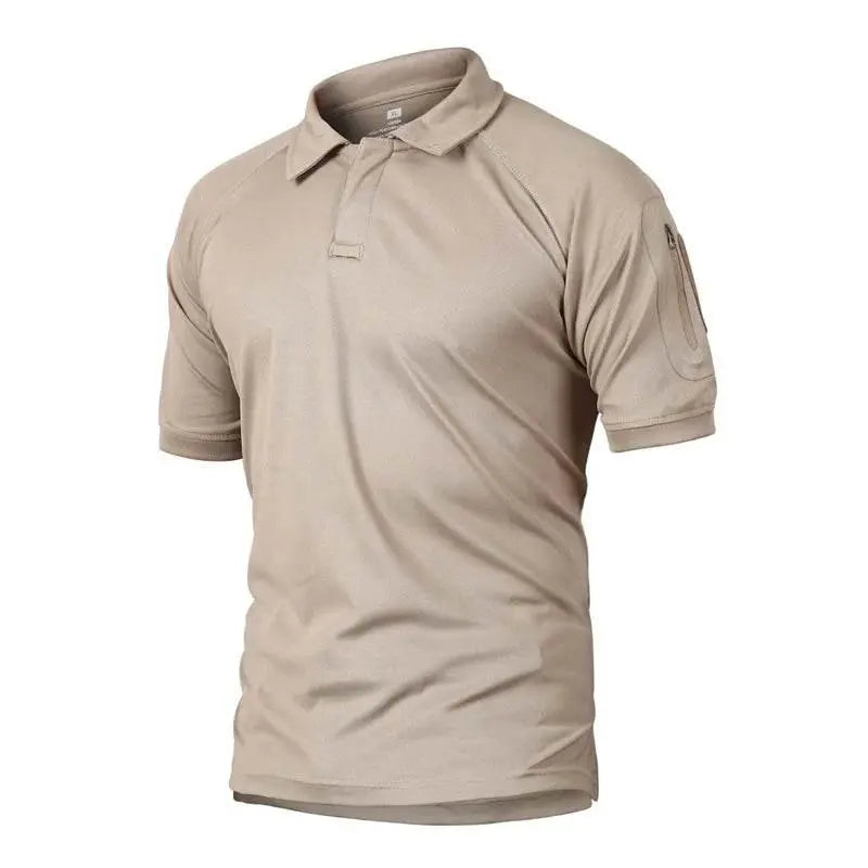 Men's Summer Tactical Short Sleeve T-shirts Lightweight Quick Dry Airsoft T-shirts Hike Work Cargo Short Sleeve T-shirts S-5XL - ACHETE LTD