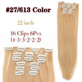 Leeons Curly Clip-In Wig.