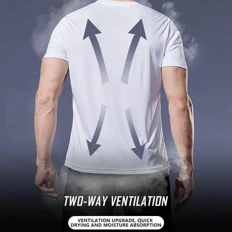 Running Shirts Soccer Shirts Men's Jersey Sportswear Men's Running T-Shirts Quick Dry Compression Sport T-Shirts Fitness Gym - ACHETE LTD