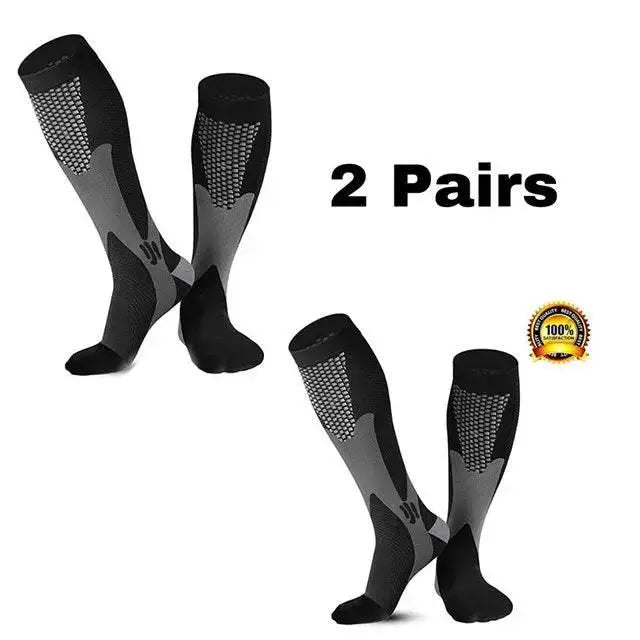 Men's Sports Compression Socks Varicose Veins Cycling Socks Nursing Running Compression Socks Nurse Outdoor Natural Hiking - ACHETE LTD