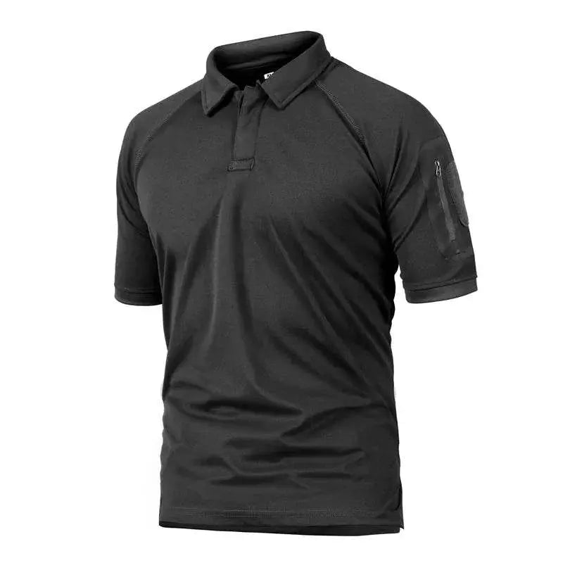 Men's Summer Tactical Short Sleeve T-shirts Lightweight Quick Dry Airsoft T-shirts Hike Work Cargo Short Sleeve T-shirts S-5XL - ACHETE LTD