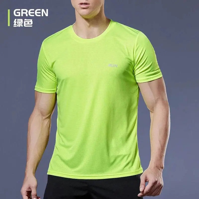 Running Shirts Soccer Shirts Men's Jersey Sportswear Men's Running T-Shirts Quick Dry Compression Sport T-Shirts Fitness Gym - ACHETE LTD