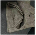 Trousers for Men Gray Herringbone Men's Trousers Retro Autumn Wool Tweed Pants Men's Clothing Plus Size for Gentleman Trousers - ACHETE LTD