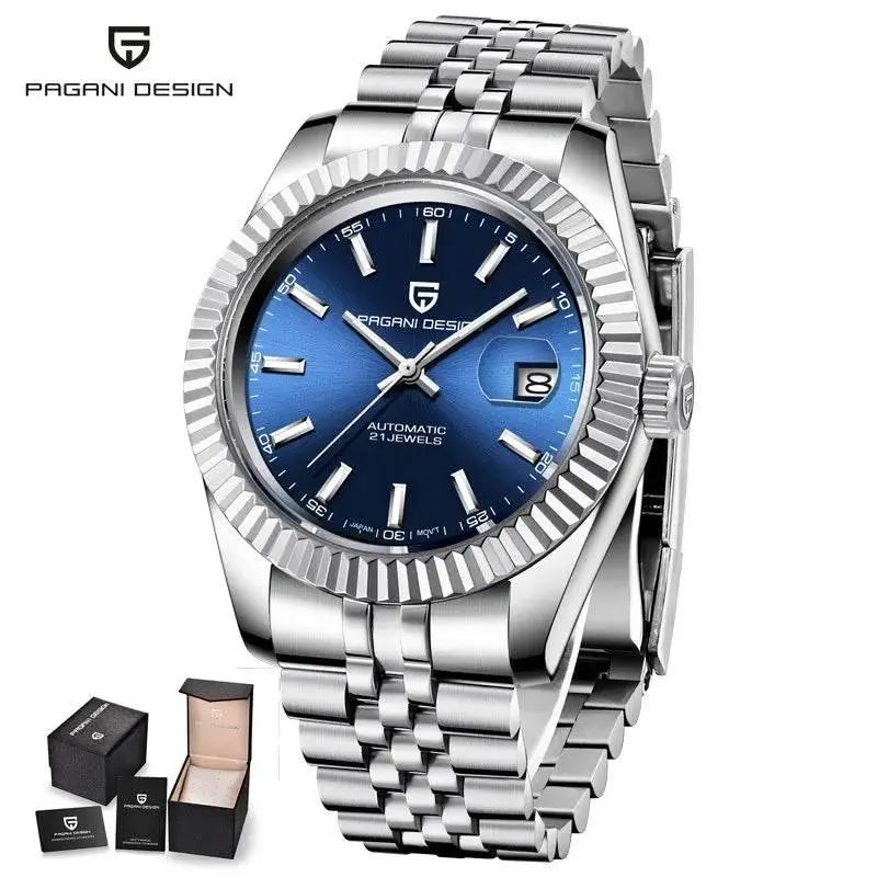 PAGANI DESIGN Men's Watches Top Brand Luxury Wrist Watch Mechanical Automatic Watch For Men Business Stainless steel Watch Men - ACHETE LTD