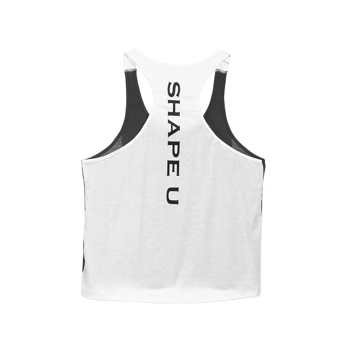 Hot Bodybuilding Fitness Singlets Muscle Vest For Men Tee Basketball Jersey Solid Gym Men Stringer Loose Tank Tops - ACHETE LTD