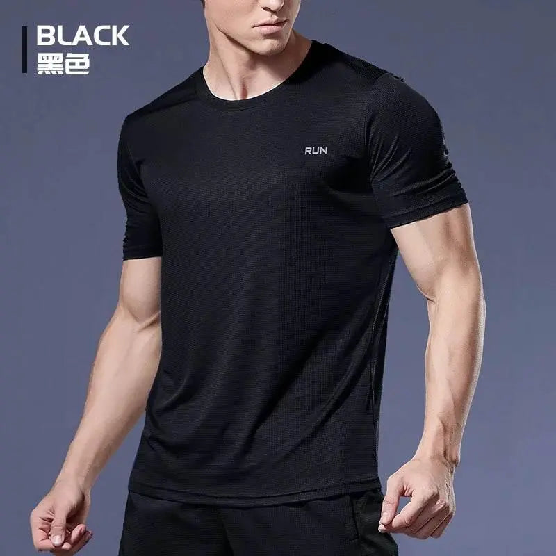 Running Shirts Soccer Shirts Men's Jersey Sportswear Men's Running T-Shirts Quick Dry Compression Sport T-Shirts Fitness Gym - ACHETE LTD