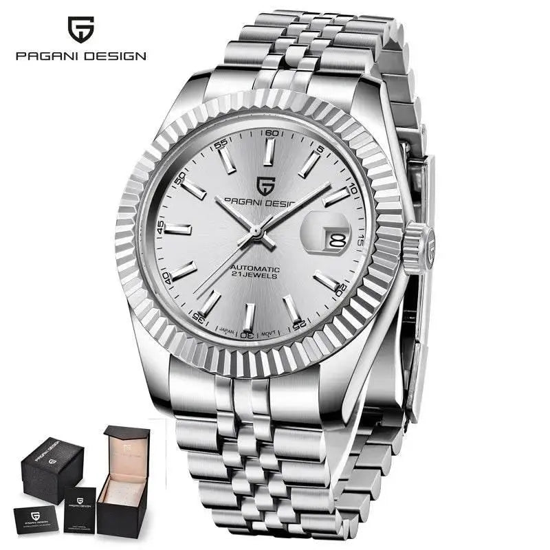 PAGANI DESIGN Men's Watches Top Brand Luxury Wrist Watch Mechanical Automatic Watch For Men Business Stainless steel Watch Men - ACHETE LTD