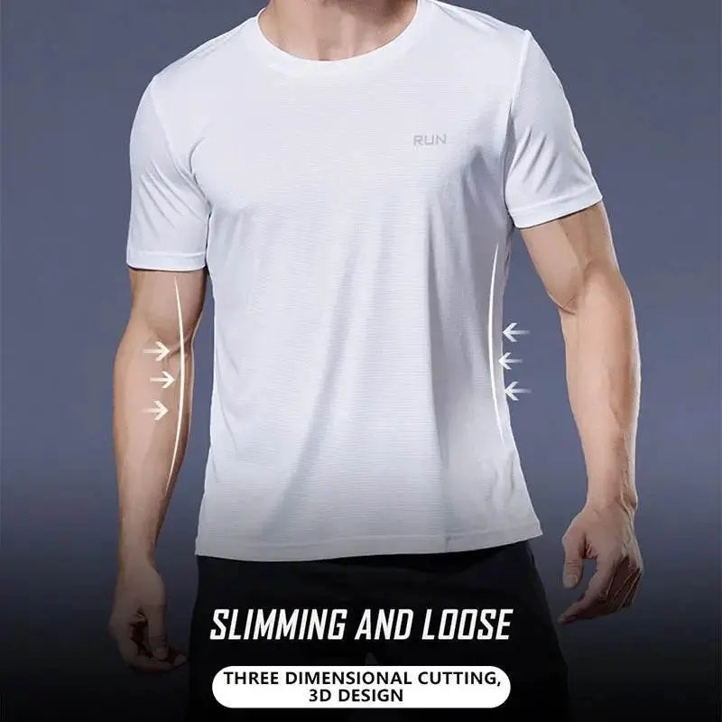 Running Shirts Soccer Shirts Men's Jersey Sportswear Men's Running T-Shirts Quick Dry Compression Sport T-Shirts Fitness Gym - ACHETE LTD
