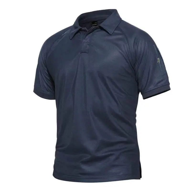 Men's Summer Tactical Short Sleeve T-shirts Lightweight Quick Dry Airsoft T-shirts Hike Work Cargo Short Sleeve T-shirts S-5XL - ACHETE LTD
