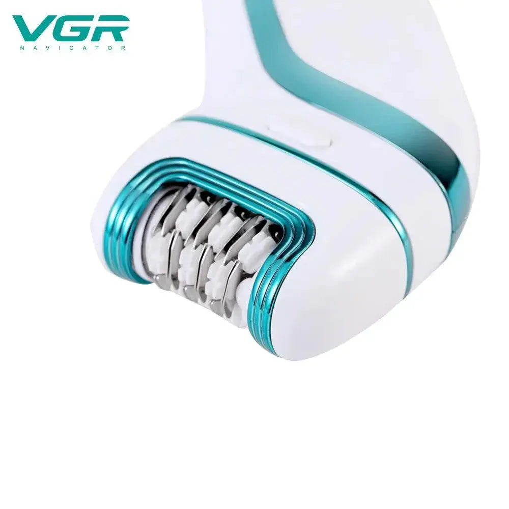 VGR 3 in 1 Rechargeable Epilator For Women Facial Hair Remover Female Epilator Face Depilation Leg Body Shaver Callus Remover - ACHETE LTD
