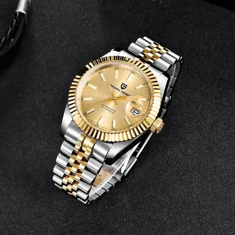 PAGANI DESIGN Men's Watches Top Brand Luxury Wrist Watch Mechanical Automatic Watch For Men Business Stainless steel Watch Men - ACHETE LTD
