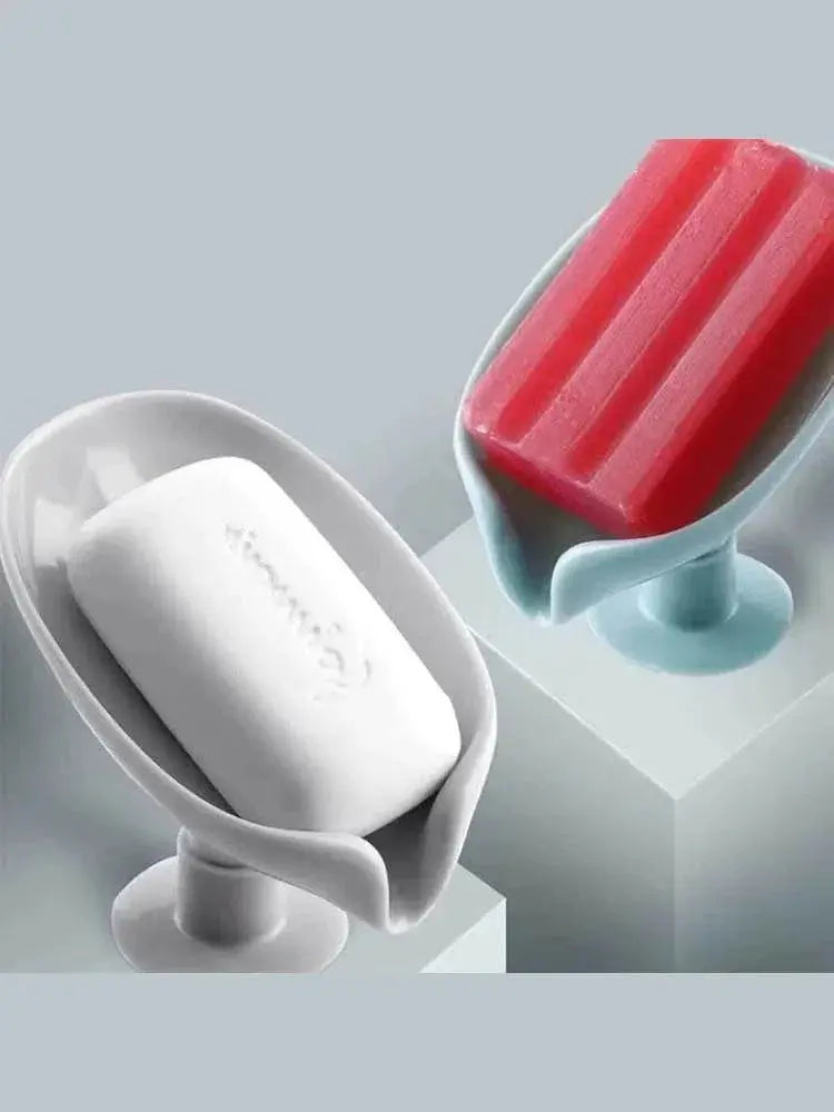 Thickened Soap Box Extra Thick Suction Cup Soap Dish Strong Suction Cup Sink Punch Free Soap Box Soap Dish Fabulous Draining Gadget - ACHETE LTD