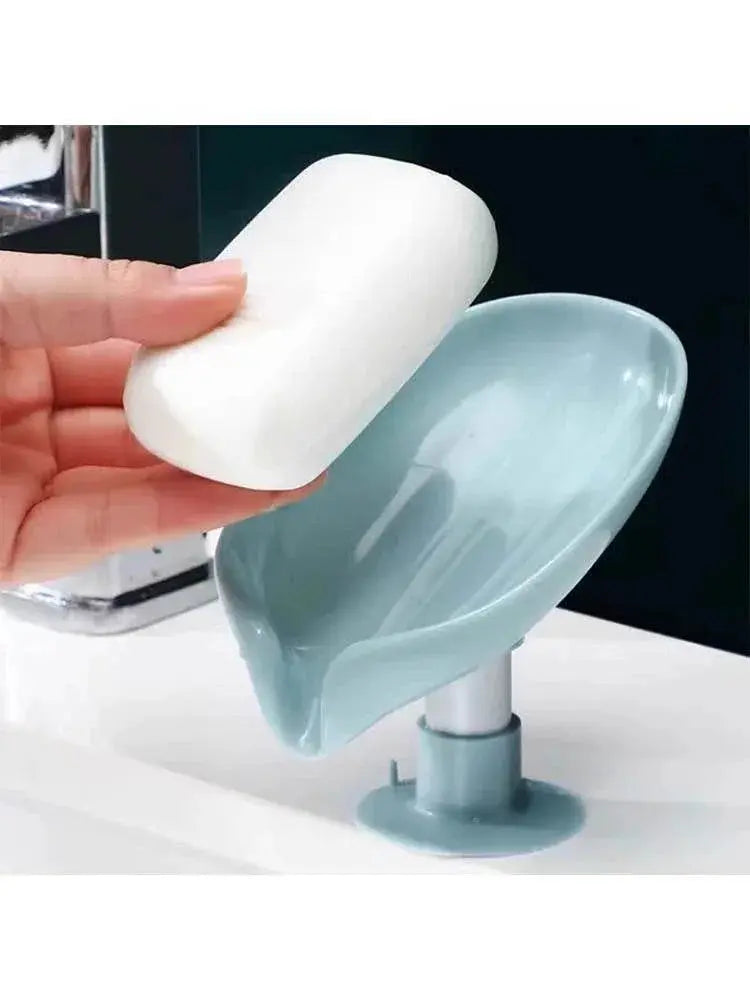 Thickened Soap Box Extra Thick Suction Cup Soap Dish Strong Suction Cup Sink Punch Free Soap Box Soap Dish Fabulous Draining Gadget - ACHETE LTD