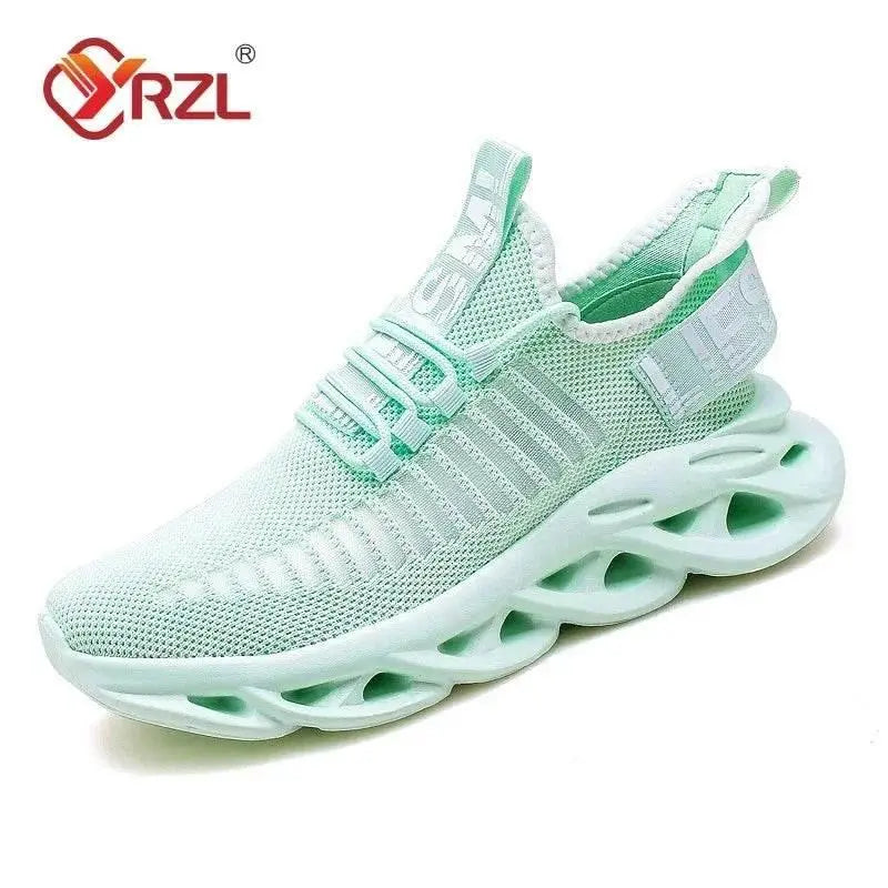 YRZL Men Shoes Comfortable Sneakers Women Breathable Couple Running Shoes Mesh Tenis Sport Shoes Size 36-46 Walking Sneakers Men - ACHETE LTD