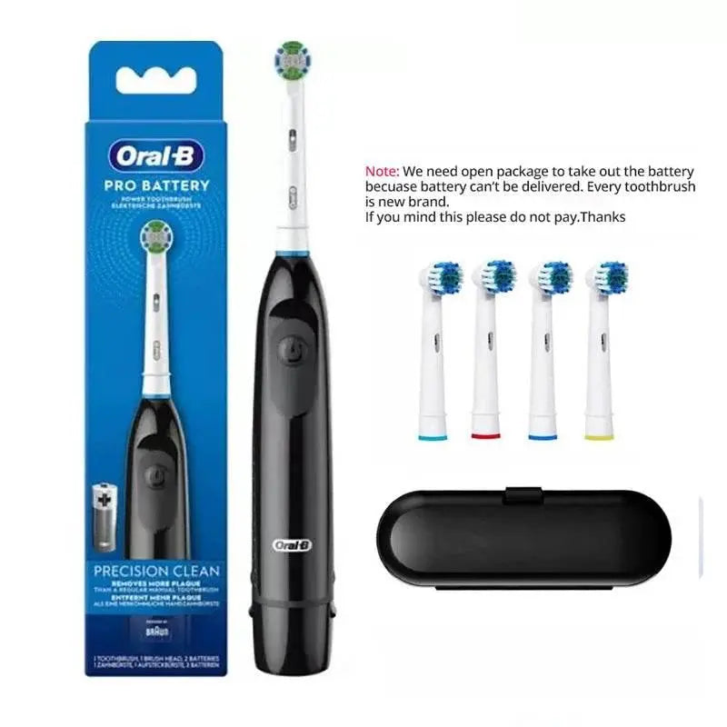 Oral B Electric Toothbrush 5010 Rotation Clean Teeth Adult Teeth Brush Precision Clean Electric Tooth Brush With Extra Refills - ACHETE LTD