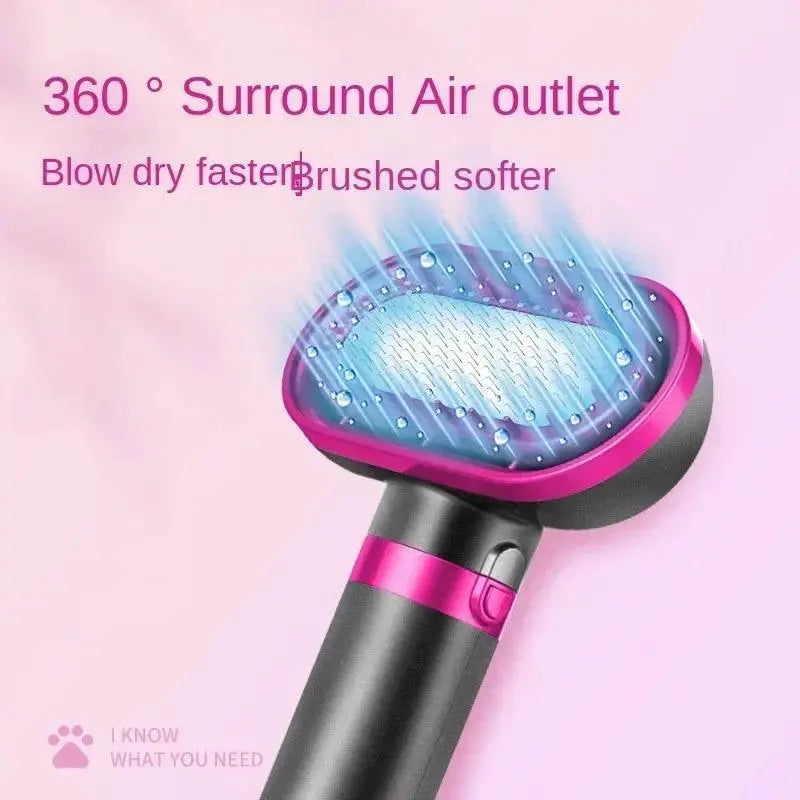 Pet Hair Dryer Dog Grooming Golden Retriever Hairdressing Dog Drying Brush Hair Comb Mute Not Hurt Hair Water Blower - ACHETE LTD