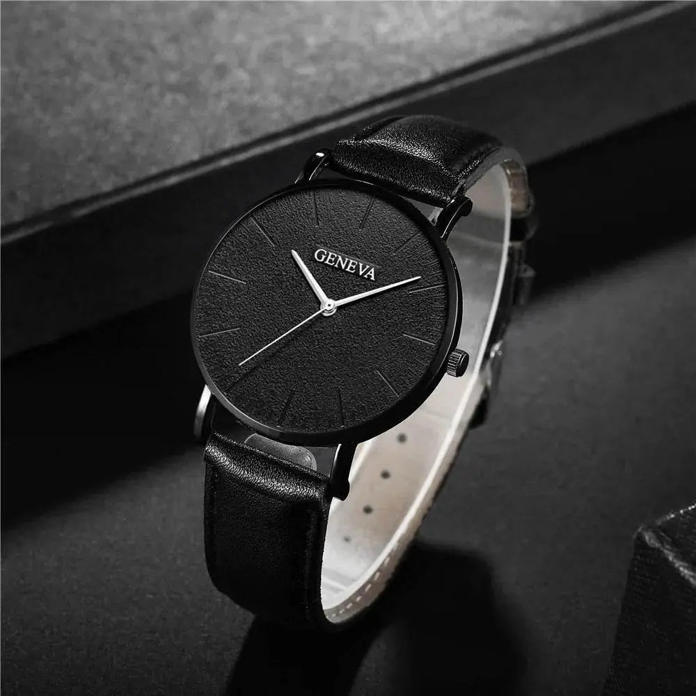 4Pcs Men Watch Set Fashion Business Quartz Watch for Men Casual Bracelet Watch Set Men Sports Watches Wristwatches Relogios Gift - ACHETE LTD